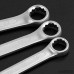 Flexible 6mm-32mm Double Head Ratchet Spanner Skate Tool Gear Ring Wrench Silver 10mm B07QWKX6P2